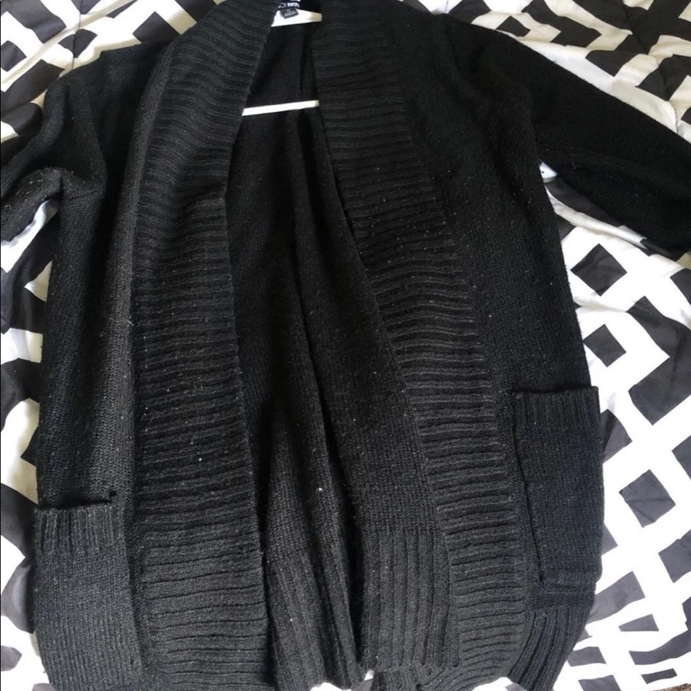 Black Fashion Nova cardigan